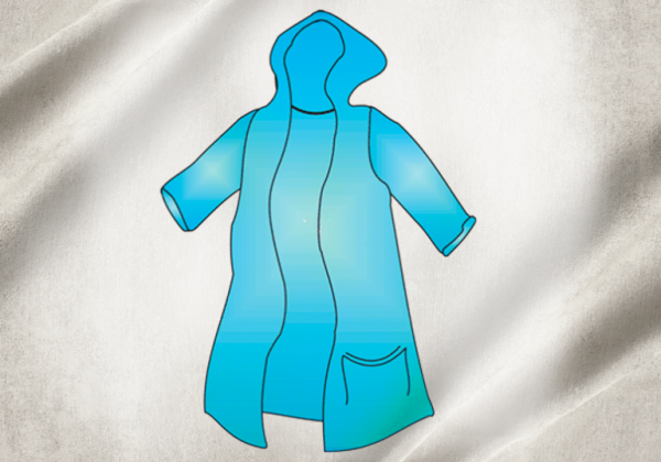 Плащ мультяшный