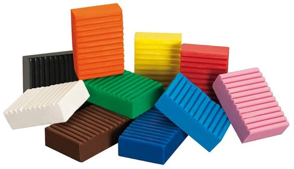 Пластилин Giotto Patplume 10 цветов по 50 г