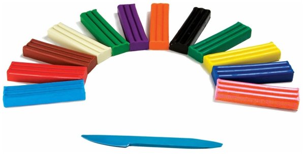 Пластилин без фона