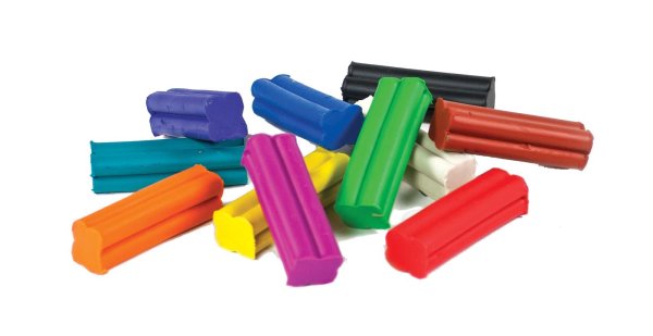 Пластилин для детей на прозрачном фоне