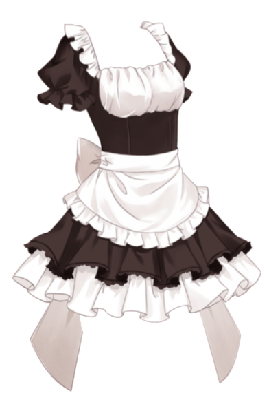 Платье горничной