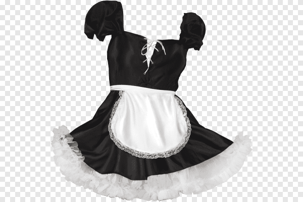 Костюм горничной без человека