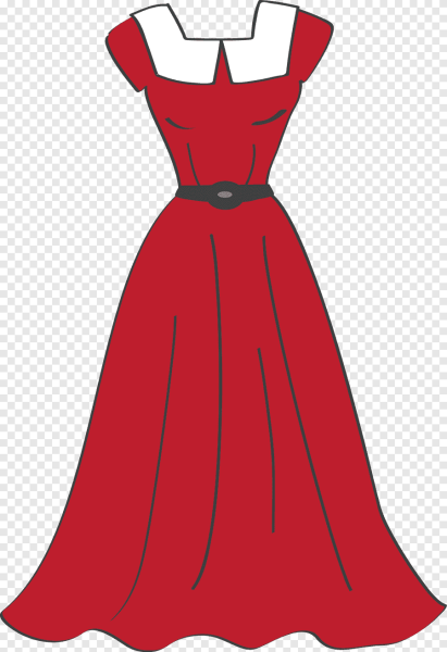 Платье на прозрачном фоне