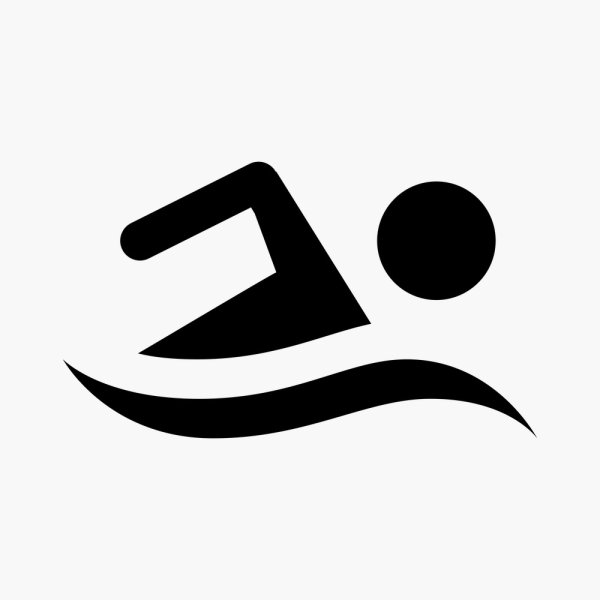 Плавание значок