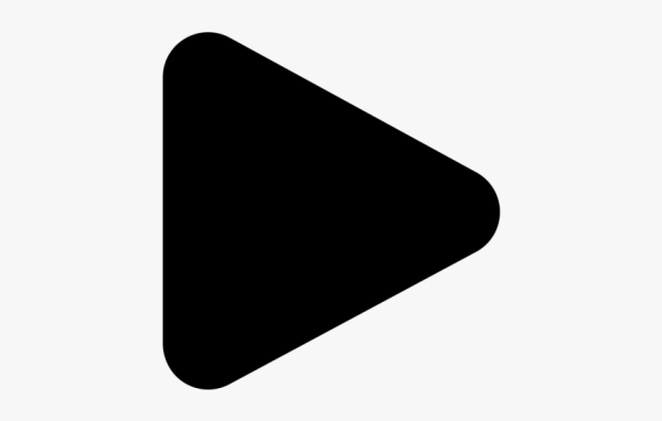 Значок плей без фона