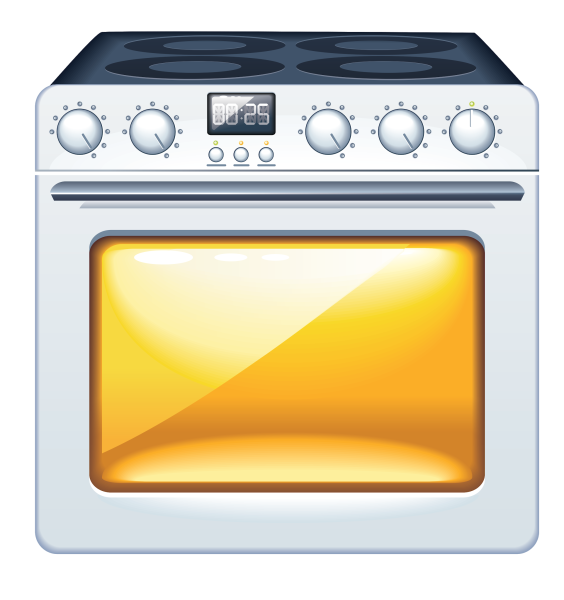 Газовая плита мультяшная