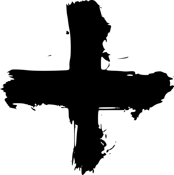 Плюс черный