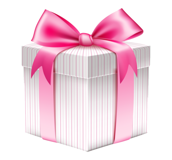 Подарочная коробка с бантиком