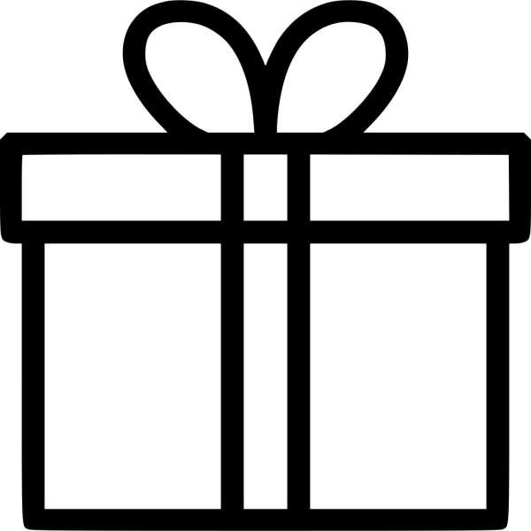 Подарочная коробка без фона