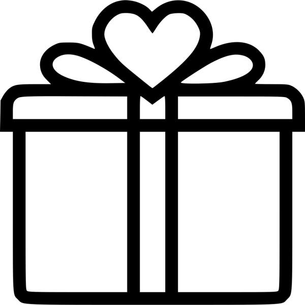 Подарок контур