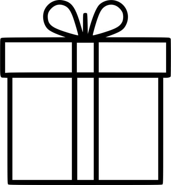 Подарок контур