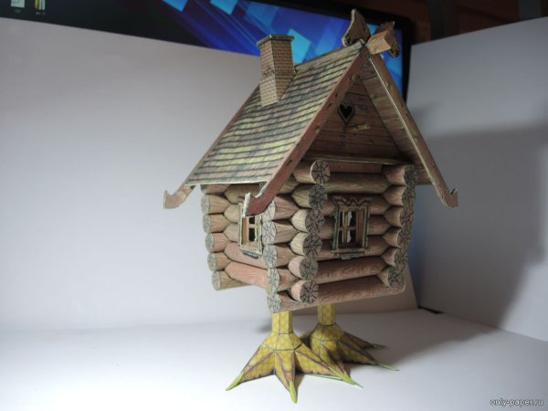 Поделки домик бабы яги из картона : идеи по изготовлению своими руками (42 фото)