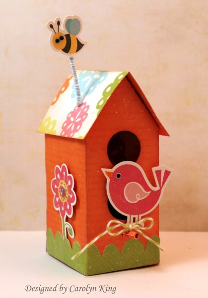 Скворечник из картона