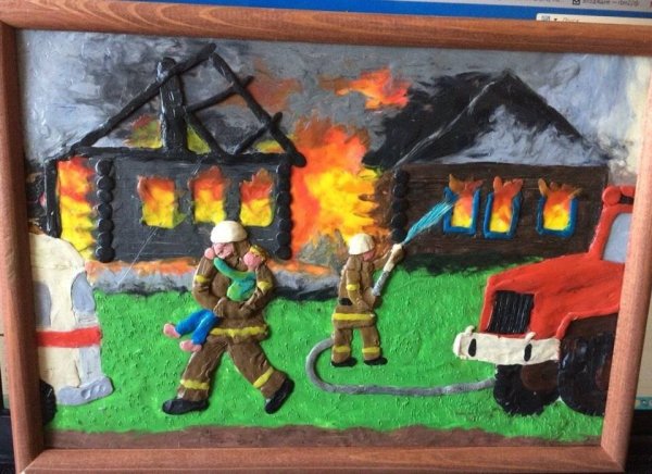 Поделки на тему пожарной безопасности