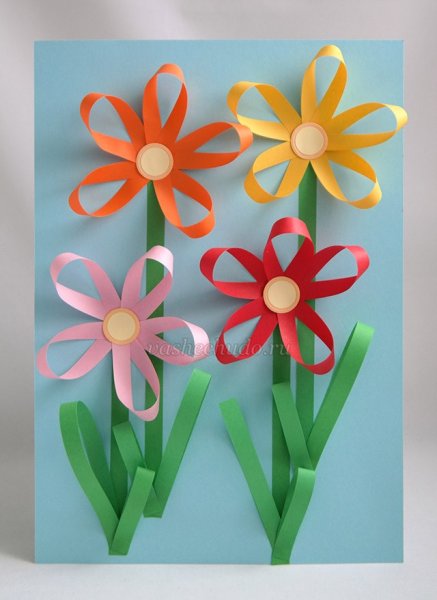 Как сделать цветы из цветной бумаги своими руками: схемы, пошаговая инструкция, фото