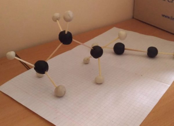 Из чего можно сделать модель молекулы воды? (Кроме пластилина!) — Спрашивалка