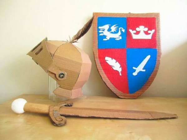 Набор щит и меч для богатыря - Родные игрушки