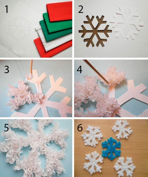 Красивые объемные снежинки для украшения дома своими руками | Конфитюр | Дзен