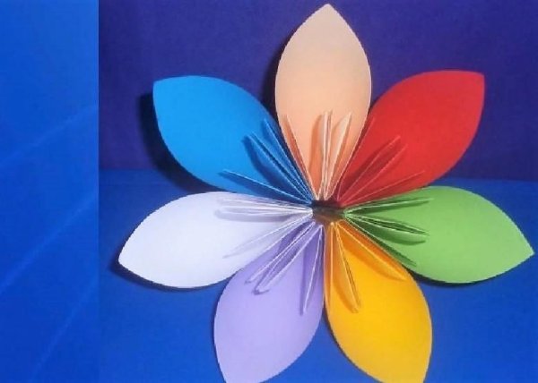 Идеи для создания цветика семицветика из бумаги