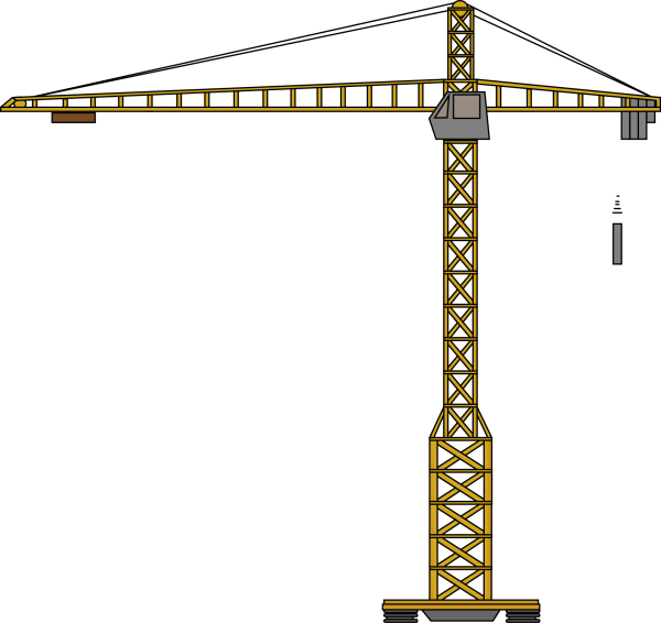 Башенный кран Revit