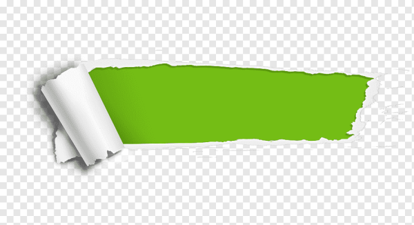 Плашка для надписи прозрачная зеленая