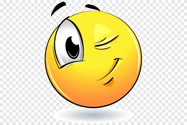 Смайлик с подмигивающим глазом