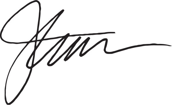 Подпись на прозрачном фоне