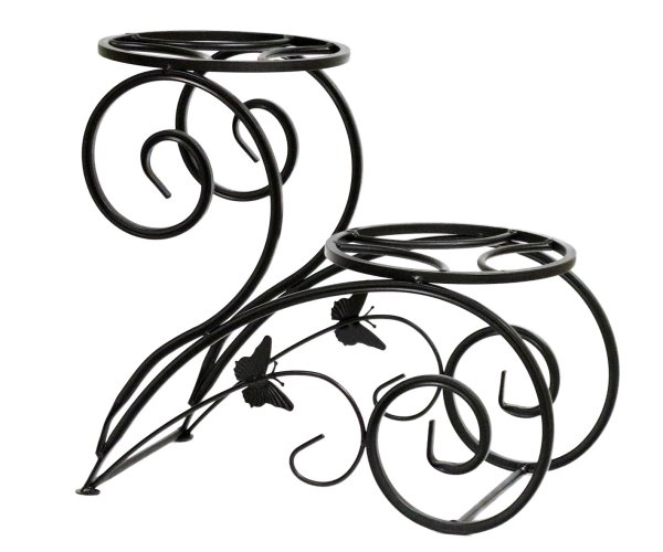 Подставка для цветов напольная металлическая