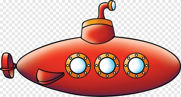 Подводная лодка на белом фоне