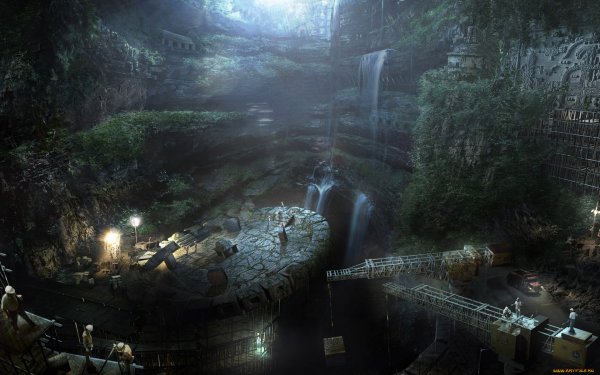 Подземные руины