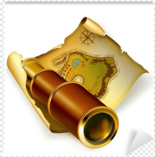 Карта и подзорная труба