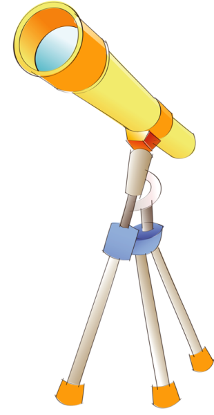 Телескоп для детей мультяшный