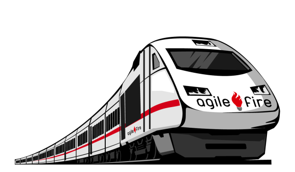 Поезд рисунок