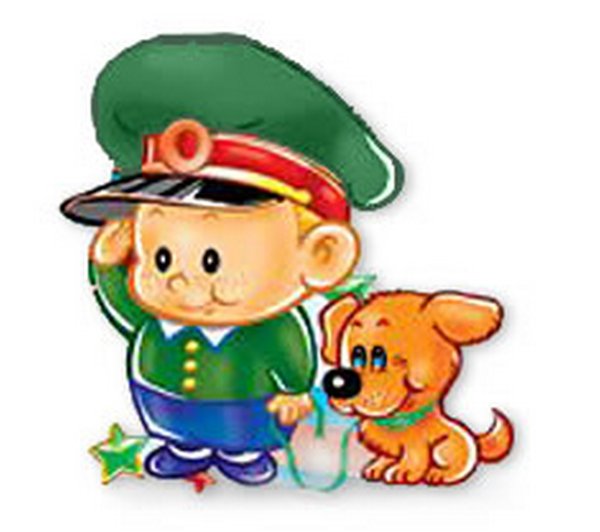 Эмблема пограничников для детей в ДОУ