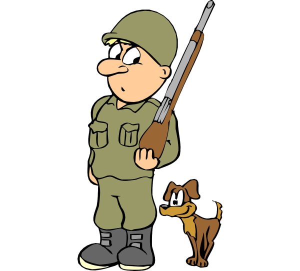 Мультяшные солдаты