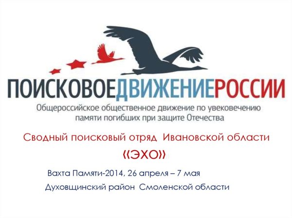 Поисковое движение логотип