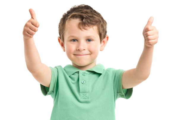 Довольный мальчик