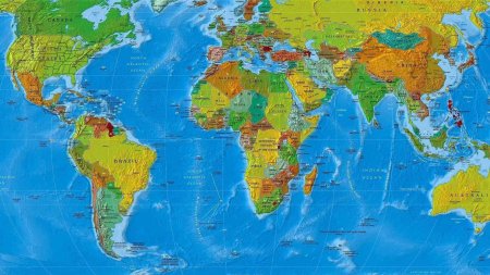 Географическая карта