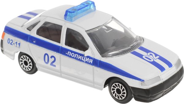 Полицейская машинка Лада 15 вид сбоку