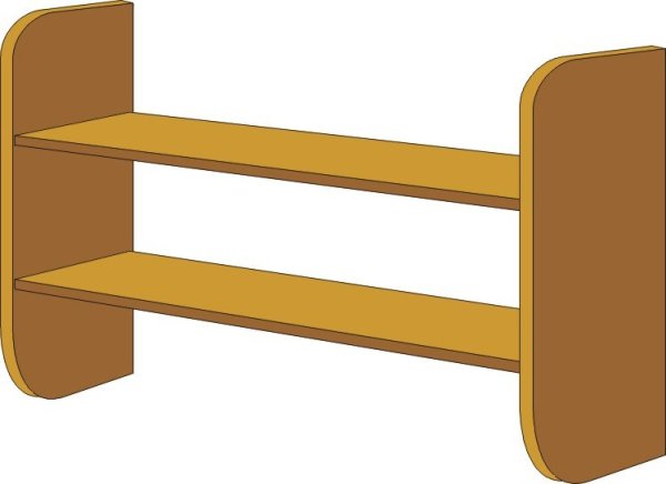 Полка для игрушек мультяшная