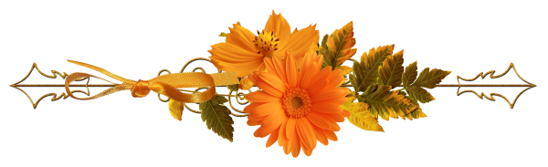 Разделители линеечки осенние