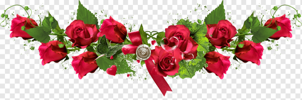 Роза в полоску