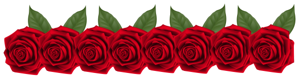 Полоса из роз