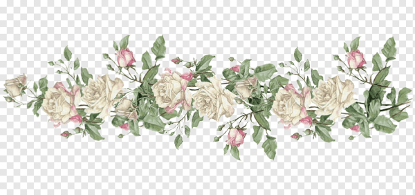 Полоска из цветов