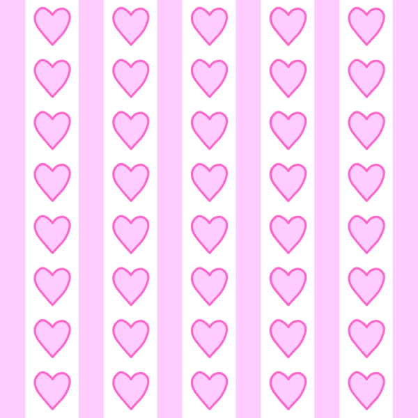 Полоса из сердечек