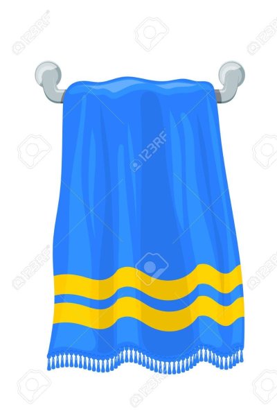 Мультяшные дети с полотенцем