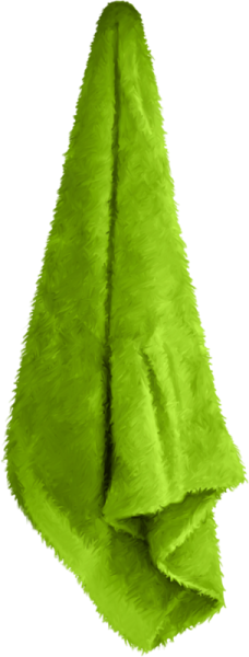 Полотенце на прозрачном фоне