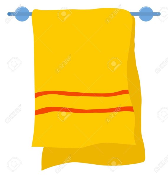 Нарисовать полотенце