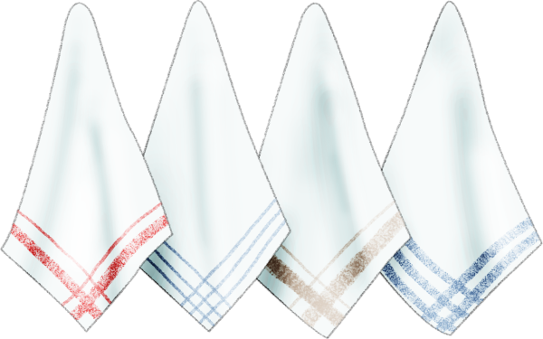 Белое полотенце