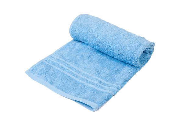 Полотенце на белом фоне